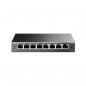 Preview: ARDEBO.de TP-Link TL-SG108PE 8-Port Gigabit Easy Smart Switch, PoE+, 8xRJ45-Ports 10/100/1000 Mbit/s, schwarz