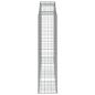 Preview: Gabionen mit Hochbogen 4 Stk. 300x50x200/220cm Verzinktes Eisen