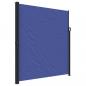 Preview: Seitenmarkise Ausziehbar Blau 220x500 cm