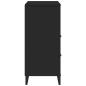 Preview: Bücherschrank VIKEN Schwarz 80x40x90 cm Holzwerkstoff