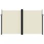 Preview: Seitenmarkise Ausziehbar Creme 200x1200 cm