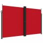 Preview: Seitenmarkise Ausziehbar Rot 200x1200 cm