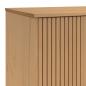 Preview: Kleiderschrank OLDEN Braun 76,5x53x172 cm Massivholz Kiefer