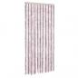 Preview: Fliegenvorhang Silbergrau und Rosa 56x200 cm Chenille