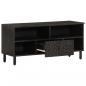 Preview: TV-Schrank 100x33x46 cm Massivholz Mango