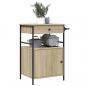 Preview: Küchenwagen Sonoma-Eiche 56x43x89,5 cm Holzwerkstoff