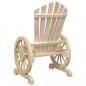 Preview: 4-tlg. Garten-Lounge-Set Massivholz Tanne