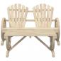 Preview: 4-tlg. Garten-Lounge-Set Massivholz Tanne