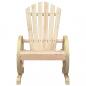 Preview: 4-tlg. Garten-Lounge-Set Massivholz Tanne