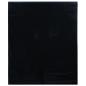 Preview: Fensterfolien 5 Stk. Statisch Matt Schwarz PVC
