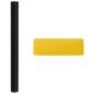 Preview: Fensterfolien 5 Stk. Statisch Matt Schwarz PVC