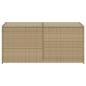 Preview: Gartentruhe Beige 283L Poly Rattan