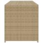 Preview: Gartentruhe Beige 283L Poly Rattan