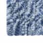 Preview: Fliegenvorhang Blau und Weiß 100x200 cm Chenille
