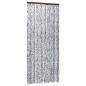 Preview: Fliegenvorhang Braun und Beige 100x200 cm Chenille
