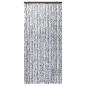 Preview: Fliegenvorhang Braun und Beige 100x200 cm Chenille