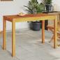 Preview: ARDEBO.de - Garten-Esstisch 110x55x75 cm Massivholz Akazie