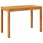 Preview: Garten-Esstisch 110x55x75 cm Massivholz Akazie