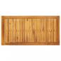Preview: Garten-Esstisch 110x55x75 cm Massivholz Akazie