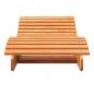 Preview: Sonnenliegen 2 Stk. Wachsbraun 205x60x31,5 cm Massivholz Kiefer