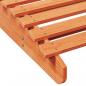 Preview: Sonnenliegen 2 Stk. Wachsbraun 205x60x31,5 cm Massivholz Kiefer