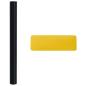 Preview: Fensterfolien 3 Stk. Statisch Matt Schwarz PVC