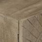 Preview: Sideboard 55x30x76 cm Massivholz Mango und Eisen
