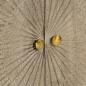 Preview: Sideboard 55x30x76 cm Massivholz Mango und Eisen