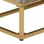 Preview: Sideboard 55x30x76 cm Massivholz Mango und Eisen