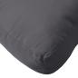 Preview: Palettenkissen 50x50x12 cm Grau Stoff