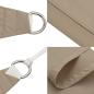 Preview: Sonnensegel Oxford-Gewebe Quadratisch 5x5 m Taupe