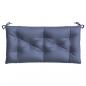 Preview: Gartenbank-Auflage Marineblau 100x50x7 cm Oxford-Gewebe