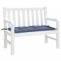Preview: Gartenbank-Auflage Marineblau 100x50x7 cm Oxford-Gewebe
