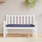Preview: ARDEBO.de - Gartenbank-Auflage Marineblau 120x50x7 cm Oxford-Gewebe