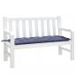 Preview: Gartenbank-Auflage Marineblau 120x50x7 cm Oxford-Gewebe
