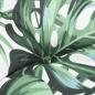 Preview: Gartenbank-Auflagen 2 Stk. Blattmuster 180x50x7cm Oxford-Gewebe