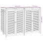 Preview: Gartenbox 140x87x104 cm Massivholz Akazie