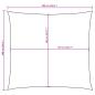 Preview: Sonnensegel Oxford-Gewebe Quadratisch 6x6 m Schwarz