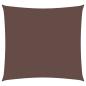 Preview: Sonnensegel Oxford-Gewebe Quadratisch 4x4 m Braun