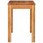 Preview: Esstisch 110x55x76 cm Massivholz Akazie