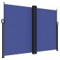 Preview: Seitenmarkise Ausziehbar Blau 180x600 cm