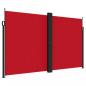 Preview: Seitenmarkise Ausziehbar Rot 200x600 cm