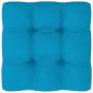 Preview: Palettenkissen Blau 60x60x12 cm Stoff