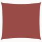 Preview: Sonnensegel Oxford-Gewebe Quadratisch 7x7 m Terrakotta-Rot