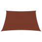 Preview: Sonnensegel Oxford-Gewebe Quadratisch 7x7 m Terrakotta-Rot