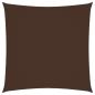 Preview: Sonnensegel Oxford-Gewebe Quadratisch 2,5x2,5 m Braun