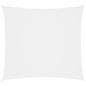 Preview: Sonnensegel Oxford-Gewebe Quadratisch 2,5x2,5 m Weiß