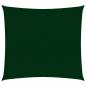 Preview: Sonnensegel Oxford-Gewebe Quadratisch 4,5x4,5 m Dunkelgrün