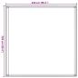 Preview: Zeltteppich 250x250 cm Anthrazit HDPE