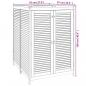 Preview: Gartenbox 70x87x104 cm Massivholz Akazie